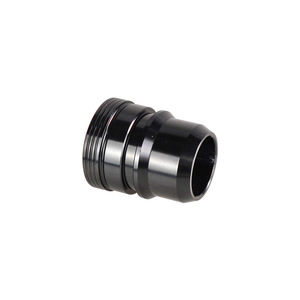 Válvula de Escape para Modificación de Automóviles BOV-1059 de Aleación de Aluminio Negro/Plateado para Ford F150 13-21, Mejora de Rendimiento, Tubo Recto - Product Image 2