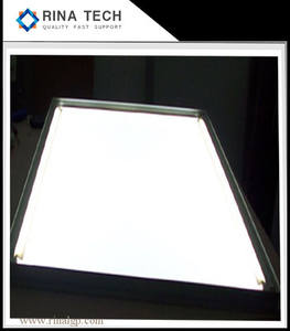 Placa de guía de luz acrílica con patrón de puntos láser Rina Tech, proceso de prensado en caliente LGP para iluminación ignífuga - Product Image 5