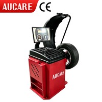 Máquina Balanceadora de Ruedas para Automóviles AUCARE a Precio de Fábrica con 1 Año de Garantía, Velocidad de Balanceo 230 rpm