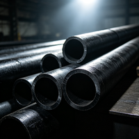 Tube en acier galvanisé sans soudure ASTM A106 Gr.B Sch40 Sch80 pour conduites pétrolières, échafaudages de construction et projets de bâtiment, non allié