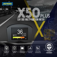 Moniteur numérique de température de l'eau AUTOOL X50 Plus pour voiture OBD II HUD à bas prix