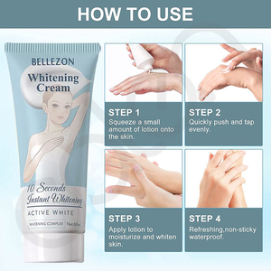 Crema Blanqueadora Corporal Natural <span class=keywords><strong>de</strong></span> Marca Privada para el Cuidado <span class=keywords><strong>de</strong></span> la Piel, para <span class=keywords><strong>Axilas</strong></span> y Partes Íntimas, Loción Aclarante para <span class=keywords><strong>Axilas</strong></span> - Product Image 6