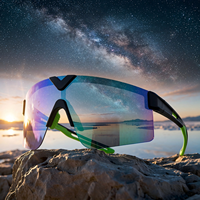 Lunettes de soleil sportives semi-cerclées TR90 personnalisées avec logo OEM, polarisées, miroir, photochromiques, pour la course à pied et le cyclisme