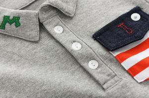 Chemises Polo de Qualité à Manches Courtes Nouveau Style Personnalisé Été Bébé Garçon Polos en Coton Uni pour Enfants - Product Image 3