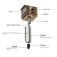 Kit de tête d'impression à haute vitesse en acier trempé avec buse amovible Hot End pour Bambu Lab A1/A1 MINI
