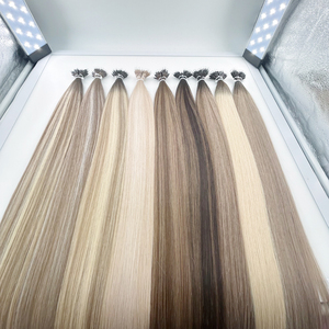 100 Bất Trinh Remy Phần Mở Rộng Tóc Con Người Siêu Đôi Rút Ra Tỷ Lệ Tóc 22 Inch Sẵn Sàng Chứng Khoán <span class=keywords><strong>Nano</strong></span> Lời Khuyên Cho Salon - Product Image 5