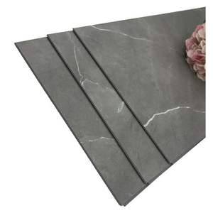 Carrelage de sol en vinyle SPC micro-biseauté de 5 mm à usage commercial, prix du revêtement de sol en PVC, revêtement de sol SPC à clic, imperméable - Product Image 1