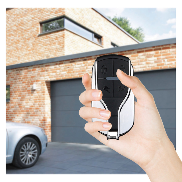 Wireless Remote 315/433Mhz Copy Remote Control Universal Cloning Duplicator Electric Garage Door 4 Buttons