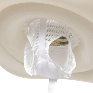 Bouée de piscine pour bébé de qualité supérieure avec auvent UPF40, siège réglable pour bébés de 6 à 12 mois, anneaux de jeu en silicone, jouet aquatique pour tout-petits - Product Image 6