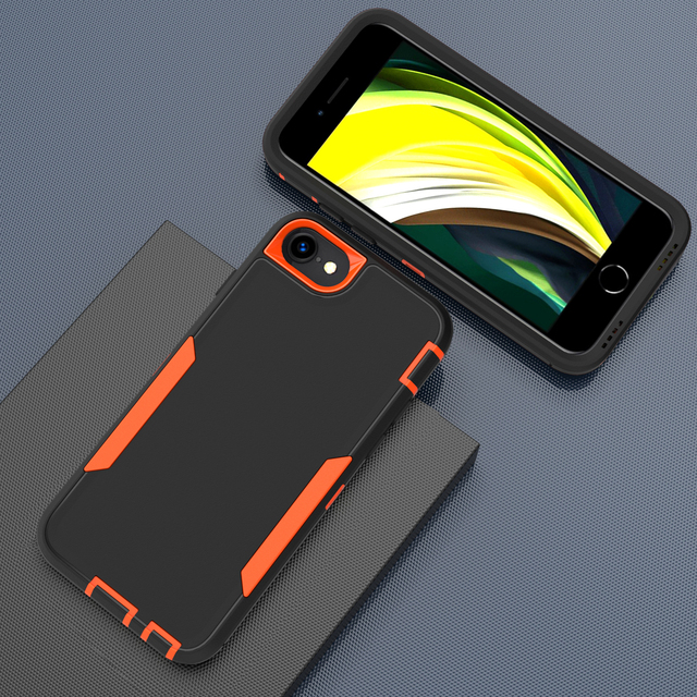 Super Durable Heavy Duty Rugged Defender Phone Case Carcasa for iPhone 8 Case Cover