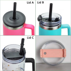 20 Oz Stainless Steel Business <b>Gift</b> Coffee Tumbler with Double Insulation Straw Handle <b>Large</b> Capacity Minimalist Eco-Friendly - Product Image 6