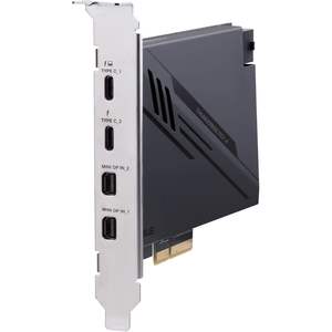 Tarjeta ASUS ThunderboltEX 4 PCI Express con puertos Thunderbolt 4 USB Tipo C y Mini DP para transferencia de datos de alta velocidad - Product Image 1