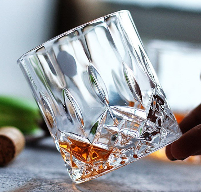 Glassware 300ml lead-free super white glass/flint glass whiskey glass