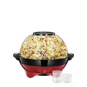 Mesin Popcorn elektrik Mini, pembuat Popcorn Popi minyak panas digunakan di rumah profesional grosir