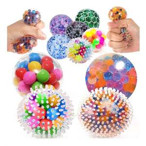 Best Selling Eco-friendly TPR Small <b>Squishy</b> Ball for 5 to 7 Years Kids Anxiety Relief with Halloween Themed Custom <b>Squishy</b> Toy - Product Image 1