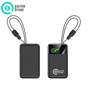 Batterie externe compacte de poche 10000 mAh, charge rapide PD 35W, câbles doubles intégrés, écran numérique pour téléphone et ordinateur portable - Product Image 2