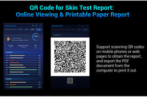 Taşınabilir 16 Dil Destekli Yüz Tarayıcı Yapay Zeka Cilt Analizörü Visia Cilt Analiz Cihazı Nem Kalemi ile - Product Image 5