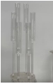 Porte-bougie en acrylique moderne, durable, de haute qualité, pas cher, pour mariage, centre de table