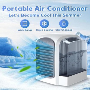 Mini-refroidisseur d'air USB, ventilateur de bureau, humidificateur portable à 3 vitesses - Product Image 4