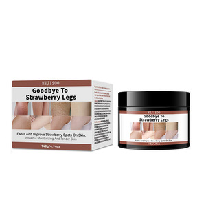 Etichetta privata rimuovere la pelle di pollo ripara le gambe alla fragola crema sbiadita, aiuta a sbiadire le macchie di fragola, crema alle gambe alla fragola - Product Image 1