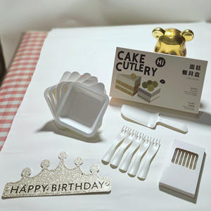 Conjunto de Talheres Criativos para Aniversário Atacado Conjunto de Louças Luxuoso - Product Image 2