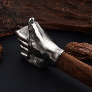 Marteau de camping industriel DIY pour extérieur, poignée ergonomique en bois carbonisé, diamètre de la face de 8,5 cm, garantie 1 an, personnalisable OEM - Product Image 6
