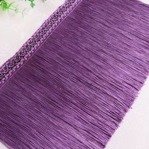 Tùy Chỉnh 12Cm Màu Đỏ Polyester Dài Chainette Fringe Trims Cho May Dresses Đèn Hình Dạng Rèm - Product Image 3