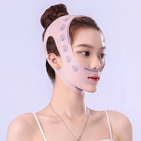Bandeau amincissant et liftant pour le visage, ceinture de remodelage en V pour le menton et les joues, anti-rides, masque de nuit