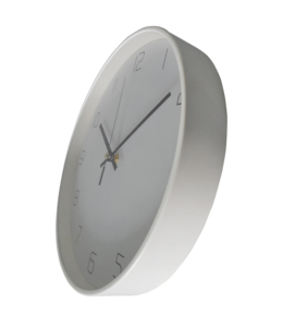 12 Inches High Quality Circular Metal Glass Decorate <strong>Wall</strong> <strong>Clock</strong> <strong>Living</strong> <strong>Room</strong> - Product Image 2