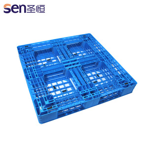 พาเลทพลาสติก Sen Shengheng Grid แบบ 4 ทิศทาง สีน้ำเงินสั่งทำพิเศษ สำหรับรถยกในคลังสินค้า รับน้ำหนักได้ 3.0 ตัน - Product Image 3