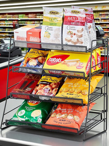 Apache tùy chỉnh Countertop kim loại snack hiển thị thực phẩm Rack cho cửa hàng bán lẻ - Product Image 3