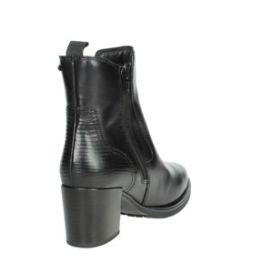 Stivaletti da donna con tacco alto 17200 chiusura termica traspirante con lacci leopardati con plateau stile Casual PU per l'autunno inverno - Product Image 3