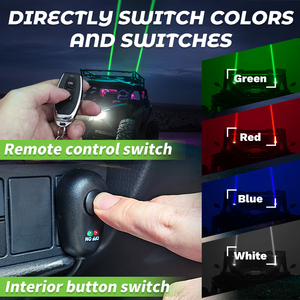 New 60W Motorcycle Fog <b>Light</b> & Headlight Auxiliary Spot <b>LED</b> Laser <b>Light</b> IP67 Waterproof Diecast Aluminum Housing Off-Road Use - Product Image 3