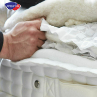 Matelas compressé certifié par l'usine chinoise, 6/10/12 pouces, en boîte, tailles simple, king, queen, matelas à ressorts ensachés en gel