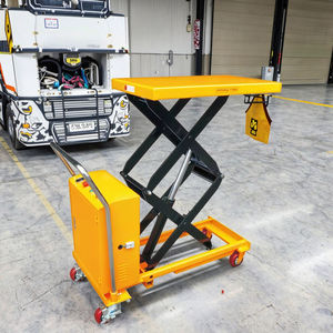 Mécanisme direct d'usine <span class=keywords><strong>Table</strong></span> élévatrice à ciseaux fixe 3.5m 300kg <span class=keywords><strong>Table</strong></span> élévatrice à ciseaux manuelle à main chariot hydraulique de levage - Product Image 1