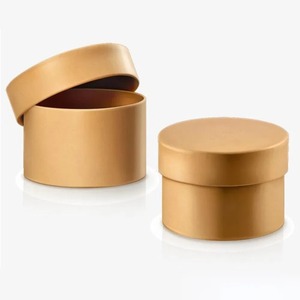 UV coated hard cardboard circular ribbon birthday <b>gift</b> <b>box</b>, customizable according to needs - Product Image 4