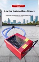 JINLIN Pompe à vis électrique 380V pour mortier et béton, haute efficacité, 80L, moteur de pompe à vis pour béton
