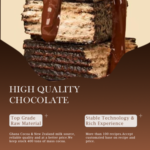 <span class=keywords><strong>Barre</strong></span> <span class=keywords><strong>de</strong></span> biscuits croustillants au chocolat et au lait, fourrée <span class=keywords><strong>de</strong></span> confiture au chocolat - Product Image 2