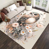 Tapis à Illusion Optique 3D Cartoon - Tapis de Salon Antidérapant et Durable, Tapis de Canapé Facile à Nettoyer pour Chambre, Bureau