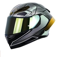 Casco de Motocicleta Integral de ABS a Precio Económico Personalizado con Logotipo
