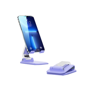 Khung Đỡ Gấp Gọn Màu Tím Khung Quà Tặng Phổ Biến Gắn Đầu Giường Máy Tính Bảng Đặc Biệt Lười Biếng Dễ Thương Sáng Tạo Mới 2022 - Product Image 3