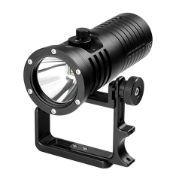 Lampe de plongée LED WOSEN DT08 SBT90 5000lm IP68, torche sous-marine en alliage d'aluminium, lampe de plongée technique pour grottes, lampe torche LED - Product Image 4