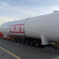 Réservoir de stockage de gaz GPL horizontal en acier au carbone de 5000 litres avec cuve sous pression certifiée CE/ASME - Fabricant