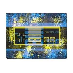 Alfombra de Franela con Diseño de Control de Videojuegos, Tapete Antideslizante para Entrada y Baño - Product Image 2