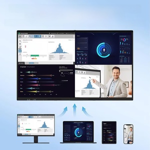 Hiseeview 86 Inch Screen 65 Inch Panel LED OEM Classroom Android 75 Inch LCD Digital Display Smart <b>Board</b> Interactive Whiteboard - Product Image 5