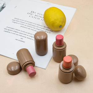 Bâton de fard à joues brun CHAUD étiquette privée <span class=keywords><strong>mini</strong></span> fard à joues rose bâton miroitant mat <span class=keywords><strong>crème</strong></span> fard à joues logo personnalisé fard à joues de maquillage - Product Image 3