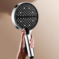 Pommeau de Douche Purifiant Portable Haute Pression en Plastique ABS Effet Pluie pour Projets Hôteliers et Bien-être