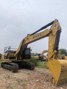 Excavatrice sur chenilles Caterpillar Cat329D d'occasion, 29 tonnes, moteur PLC, boîte de vitesses, roulement et pompe, 152 kW, testée, inspectée, prix bas, modèle 2023 - Product Image 2