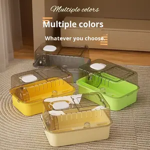 Cage à <span class=keywords><strong>hamster</strong></span> de petite taille, cage à souris de luxe bon marché, villa, acrylique, anti-évasion, transparente, style moderne, portable, utilisation en intérieur, vente en gros - Product Image 3