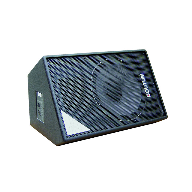 Boutum Professional 400W 15 Inch Stage Monitor Speaker 2 Way Passive Design for Event Concerts